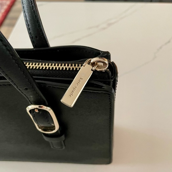 Kate Spade Black Adjustable Cross Body Bag - Picture 10 of 17